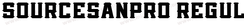 sourcesanPro Regul字体转换
